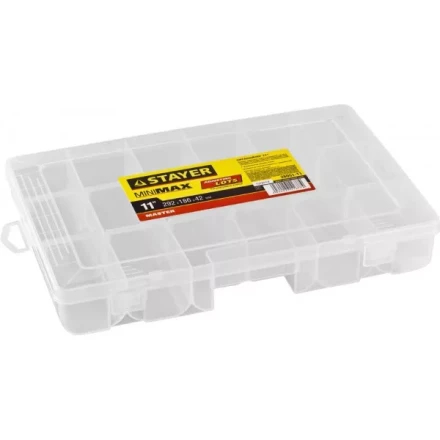 Органайзер &quot;MINIMAX&quot; пластиковый, 11&quot;, STAYER 38051-11 купить в Кургане