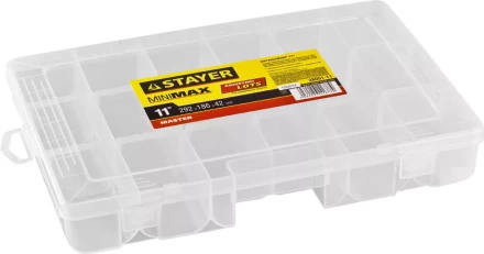 Органайзер &quot;MINIMAX&quot; пластиковый, 11&quot;, STAYER 38051-11 купить в Кургане