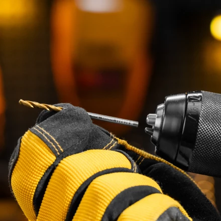 Набор сверл по металлу Denzel 723010, 1-13 мм, Р6М5К8-TiN, Golden Tip, 25 шт купить в Кургане