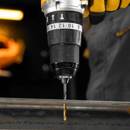 Набор сверл по металлу Denzel 723010, 1-13 мм, Р6М5К8-TiN, Golden Tip, 25 шт купить в Кургане