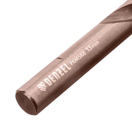 Набор сверл по металлу Denzel 723010, 1-13 мм, Р6М5К8-TiN, Golden Tip, 25 шт купить в Кургане