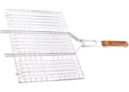 Решетка гриль 300х400 мм хромированная PALISAD Camping 69558 купить в Кургане