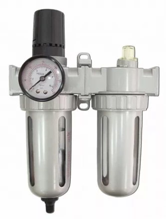 Фильтр/регулятор/лубрикатор 1/2&quot; с автосливом SCORPIO купить в Кургане