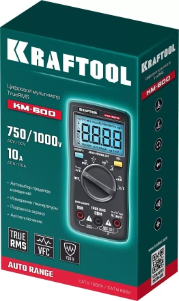 Мультиметр цифровой KM-600 59854 купить в Кургане