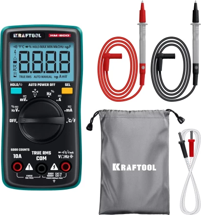 Мультиметр цифровой KM-600 59854 купить в Кургане