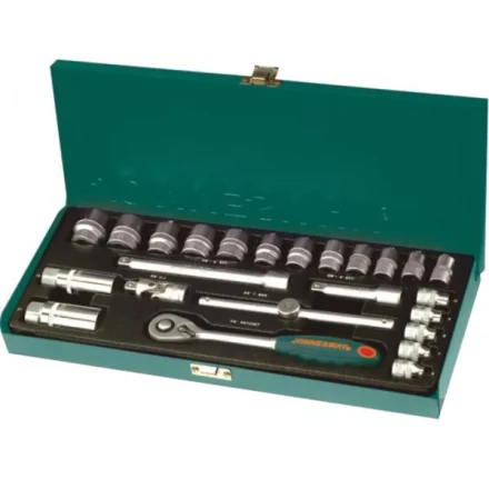 Набор головок торцевых 3/8&quot;DR 6-22мм 25предметов S04Н3125S Jonnesway 47202 купить в Кургане