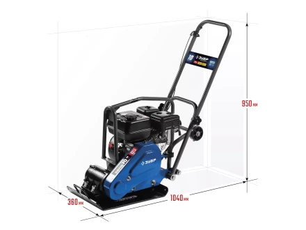 Виброплита бензиновая ЗВПБ-10 Г серия ПРОФЕССИОНАЛ купить в Кургане