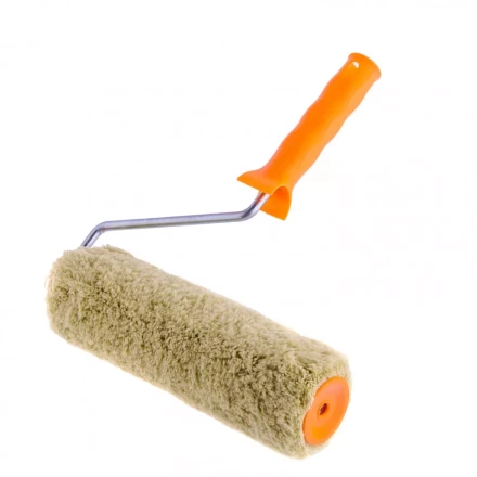 Валик &quot;Фасадные работы&quot; 250 мм ворс 18мм D 48 мм D ручки 8 мм полиакрил полиэстер Сибртех 80175 купить в Кургане