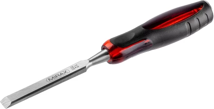 Стамеска MIRAX с двухкомпонентной прозрачной рукояткой, 12мм 1810-12 купить в Кургане