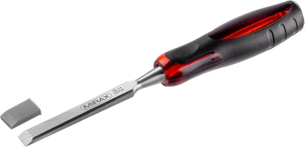 Стамеска MIRAX с двухкомпонентной прозрачной рукояткой, 12мм 1810-12 купить в Кургане