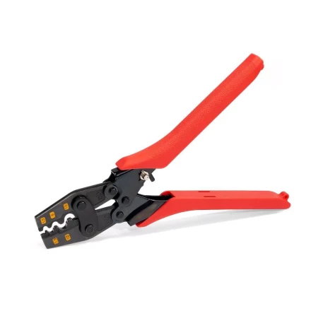 Пресс-клещи КВТ ПК-16у с матрицей для опрессовки неизолированных медных наконечников до 16 мм (64702) купить в Кургане