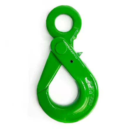 Крюк самозапирающийся с проушиной HITCH 10-Т8 кл 3.2 Т (SZ071266) купить в Кургане