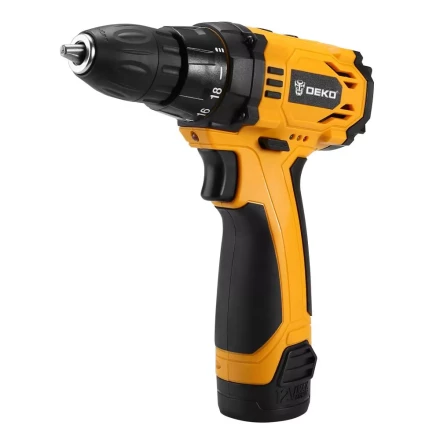 Набор аккумуляторного инструмента DEKO Гайковерт DKIS12 + Дрель DKCD12, 063-4107 купить в Кургане