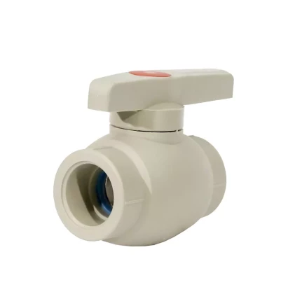 Кран шаровой PP-R 25мм серый (10/40) 44331 купить в Кургане