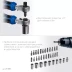 ЗУБР Профессионал-39 набор 39 шт: трещетка, отвертка-битодержатель с насадками (25180) купить в Кургане