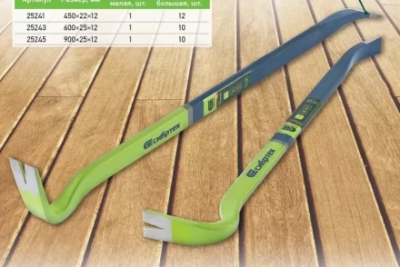 Лом-гвоздодер 450X22X12 мм СИБРТЕХ 25241 купить в Кургане