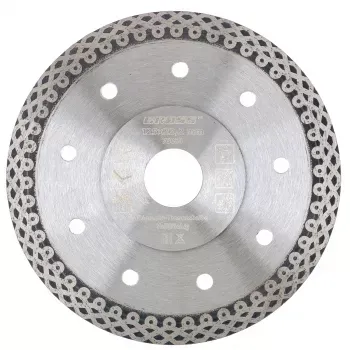 Диск алмазный ф125х22,2мм, тонкий, сплошной, мокрое резание GROSS 73053 купить в Кургане
