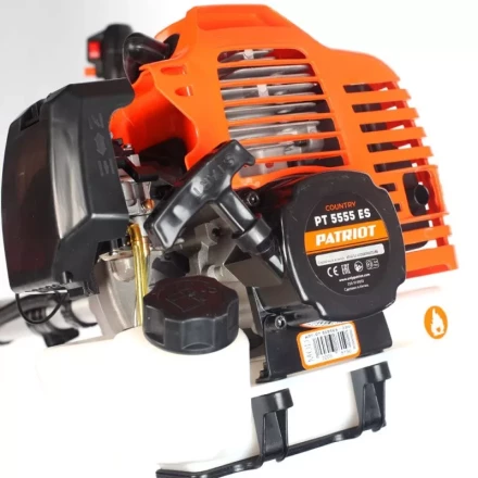 Триммер бензиновый PATRIOT PT 5555ES Country неразборная штанга купить в Кургане
