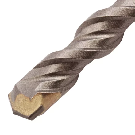 Бур по бетону Denzel, 12 x 210 мм, двойная спираль, три пылеотводящие кромки, купить в Кургане