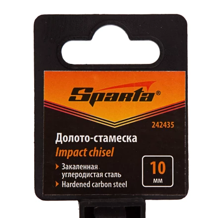 Долото-стамеска 10 мм, деревянная рукоятка Sparta 242435 купить в Кургане