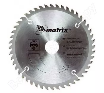 Пильный диск по дереву 130 х 20мм 24 зуба + кольцо 16/20  MATRIX  Professional 73202 купить в Кургане