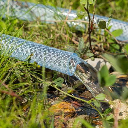 Шланг поливочный прозрачный армированный Palisad 3-х слойный, 1/2&quot;, 15 м, 67360 купить в Кургане