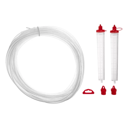 Гидроуровень Matrix 37092, удлиненная колба, рельефная градуировка, 10м купить в Кургане