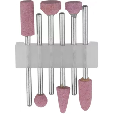 Набор STAYER: Насадки шлифовальные абразивные с оправкой, оксид алюминия, 6шт 29920-H6 купить в Кургане