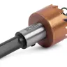 HSS-TiN коронка MESSER  20мм с центр. сверлом и толкающей пружиной для  лист. материала  до 2 мм ц/х купить в Кургане