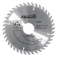 Пильный диск по дереву, 180 х 22мм, 40 зубьев  SPARTA 732425