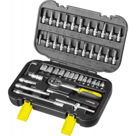 Набор слесарно-монтажного инструмента STAYER &quot;MASTER&quot;, 46 предметов 27760-H46 купить в Кургане