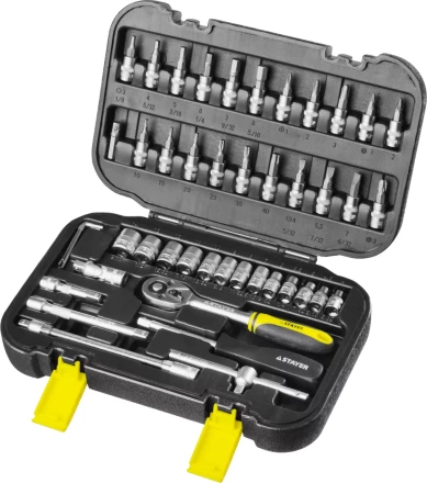 Набор слесарно-монтажного инструмента STAYER &quot;MASTER&quot;, 46 предметов 27760-H46 купить в Кургане
