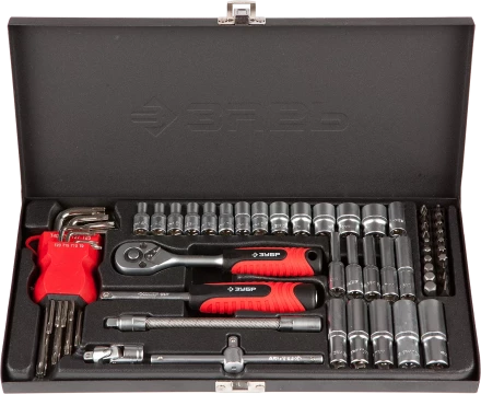 Универсальный набор инструмента 57 предм серия МАСТЕР купить в Кургане