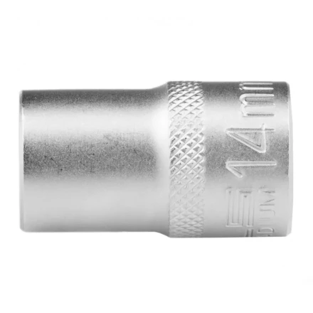 Головка торцевая 14 мм двенадцатигранная CrV под квадрат 1/2 хромированная Stels 13659 купить в Кургане