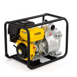 Мотопомпа бензиновая для грязной воды PX-80D, 15 л.с, 3", 1500 л/мин, глубина 8 м , напор 30 м Denzel 99204