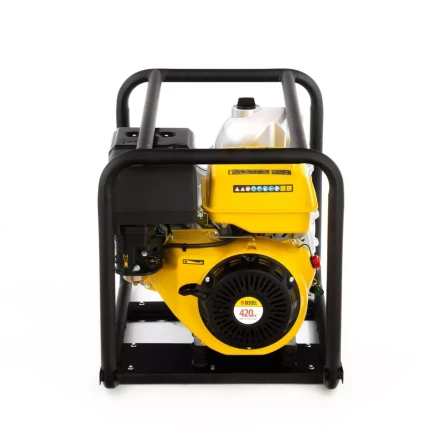 Мотопомпа бензиновая для грязной воды PX-80D, 15 л.с, 3&quot;, 1500 л/мин, глубина 8 м , напор 30 м Denzel 99204 купить в Кургане