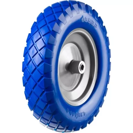 Колесо ЗУБР &quot;ПРОФЕССИОНАЛ&quot; полиуретановое, 380мм, посадочный размер 16мм 39912-2 купить в Кургане