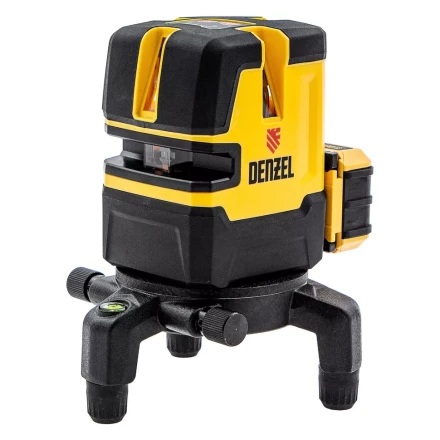 Лазерный уровень LX 05 Red, 20 м, 635 нм, аккумулятор Li 5200 mAh, резьба 5/8&quot; Denzel 35071 купить в Кургане